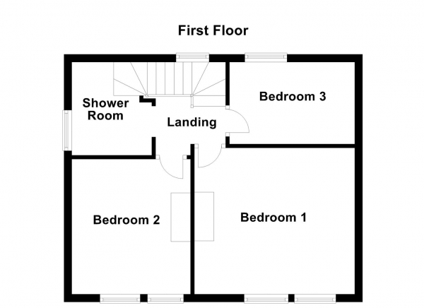 Floor Plan Image for 3 Bedroom Semi-Detached House for Sale in Manor Haigh Road, Wakefield