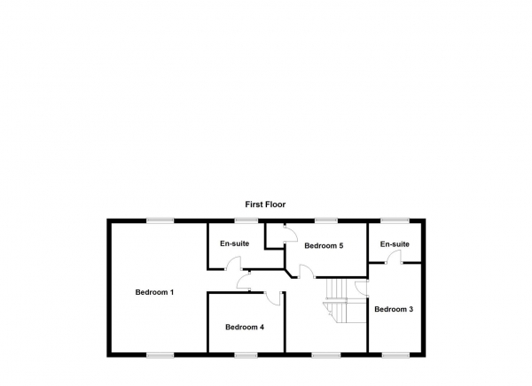 Floor Plan Image for 5 Bedroom Detached House for Sale in Applehaigh Lane, Notton, Wakefield