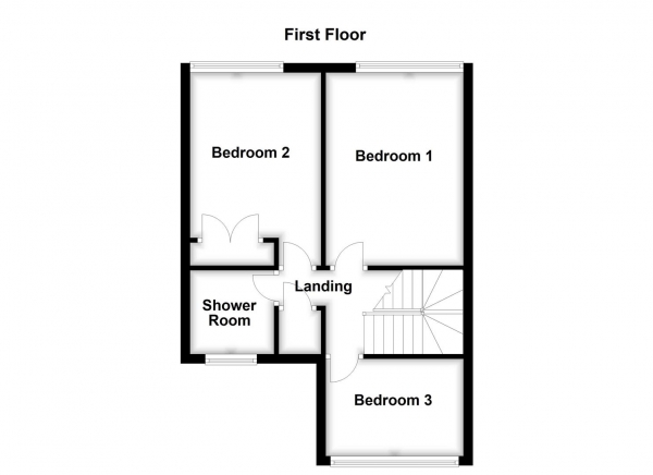 Floor Plan Image for 3 Bedroom Maisonette for Sale in St. Johns Court, Wakefield