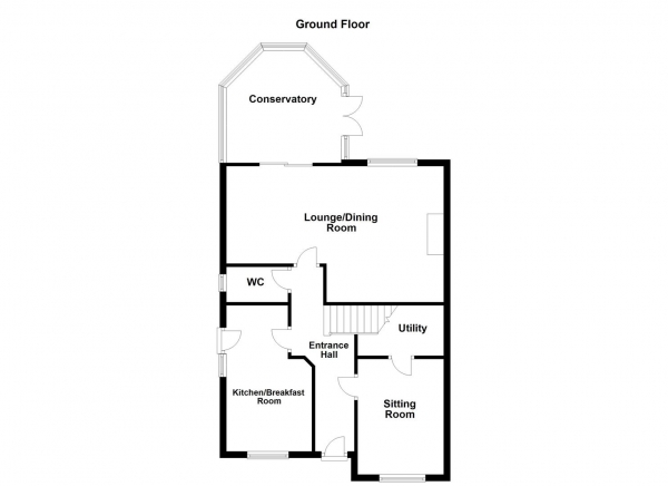 Floor Plan Image for 4 Bedroom Detached House for Sale in Newlyn Drive, Sandal, Wakefield