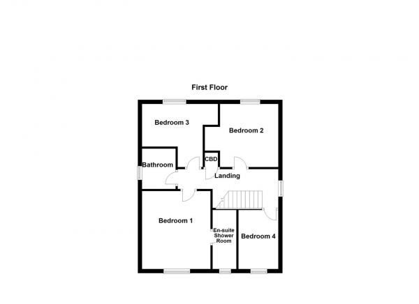 Floor Plan Image for 4 Bedroom Detached House for Sale in Newlyn Drive, Sandal, Wakefield