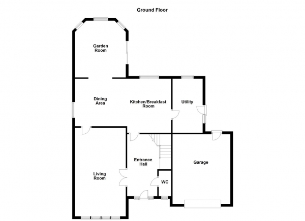 Floor Plan for 5 Bedroom Detached House for Sale in Wrenthorpe Lane, Wrenthorpe, Wakefield, WF2, 0QB -  &pound550,000