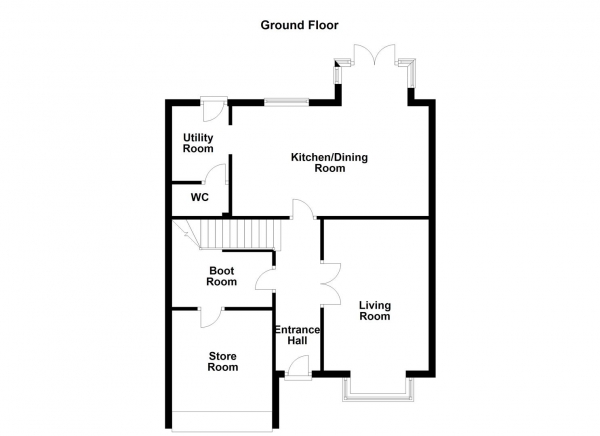 Floor Plan Image for 4 Bedroom Detached House for Sale in Sward Way, Crofton