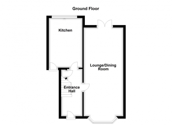 Floor Plan Image for 3 Bedroom Semi-Detached House for Sale in Doncaster Road, Crofton, Wakefield