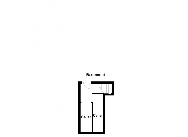 Floor Plan Image for 2 Bedroom Terraced House for Sale in Clifton Place, Wakefield, WF1 3JH