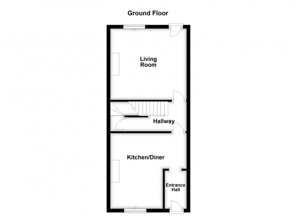 Floor Plan for 4 Bedroom Terraced House for Sale in Thornes Road, Wakefield, WF2, 8PL -  &pound169,950