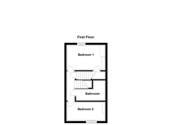 Floor Plan for 3 Bedroom Terraced House for Sale in Plumpton Street, Wakefield, WF2 9RA, WF2, 9RA -  &pound125,000