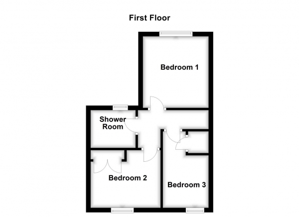 Floor Plan Image for 3 Bedroom Terraced House for Sale in Hollin Lane, Calder Grove, Wakefield