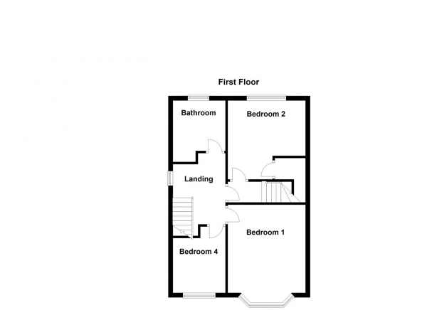 Floor Plan Image for 4 Bedroom Property for Sale in Ashleigh Avenue, Wakefield