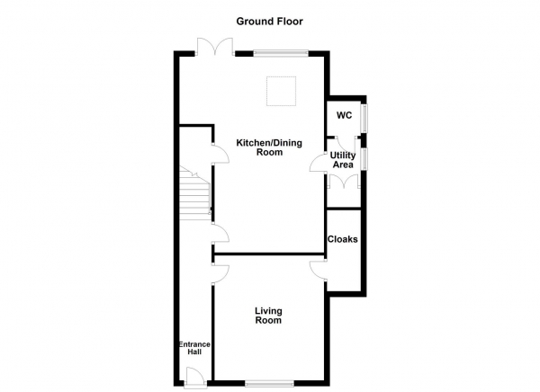 Floor Plan Image for 4 Bedroom Semi-Detached House for Sale in First Avenue, Wakefield