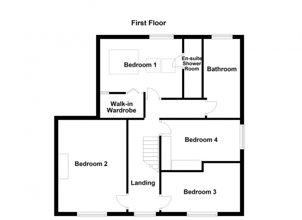 Floor Plan Image for 4 Bedroom Cottage for Sale in School Hill, Newmillerdam, Wakefield