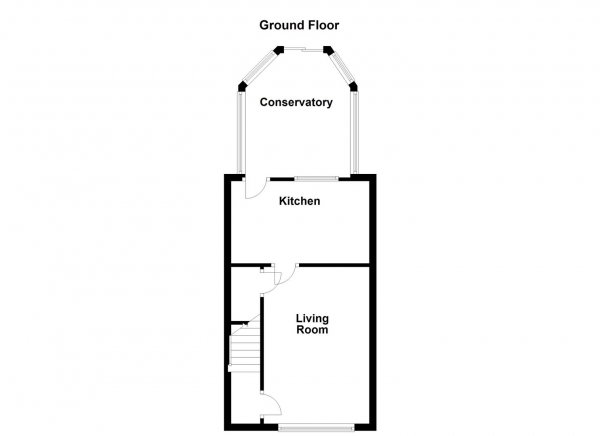 Floor Plan Image for 2 Bedroom Town House for Sale in Meadowgate Croft, Lofthouse, Wakefield