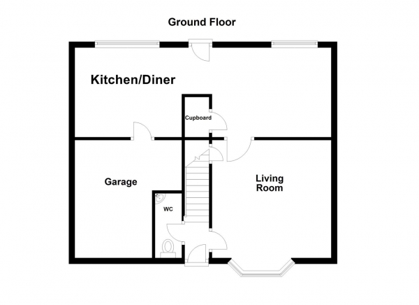 Floor Plan Image for 5 Bedroom Semi-Detached House for Sale in Ruskin Avenue, Wakefield