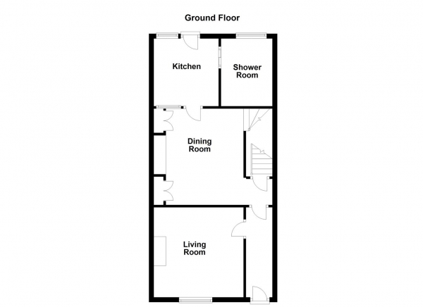 Floor Plan Image for 3 Bedroom End of Terrace House for Sale in Lingwell Gate Lane, Lofthouse, Wakefield