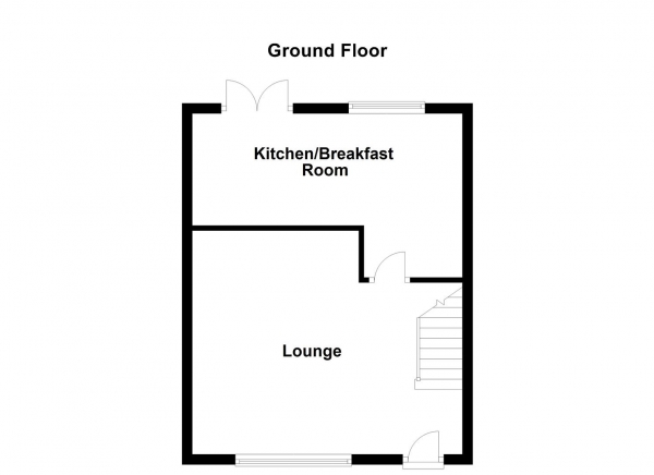 Floor Plan Image for 2 Bedroom Semi-Detached House for Sale in Hoyland Road, Wakefield