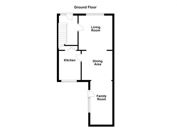 Floor Plan Image for 3 Bedroom Terraced House for Sale in Esther Grove, Wakefield