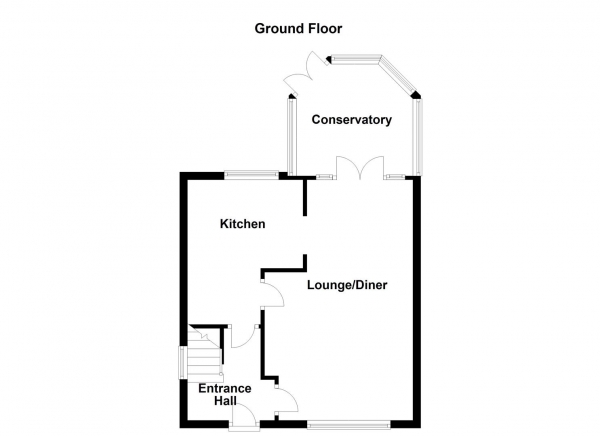 Floor Plan Image for 3 Bedroom Semi-Detached House for Sale in Park Lodge Lane, Wakefield