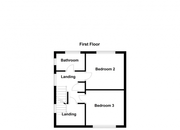 Floor Plan Image for 3 Bedroom Semi-Detached House for Sale in Park Lodge Lane, Wakefield