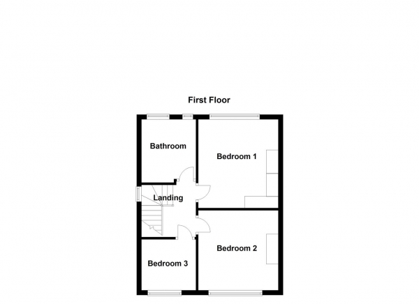 Floor Plan Image for 3 Bedroom Semi-Detached House for Sale in Eden Avenue, Wakefield