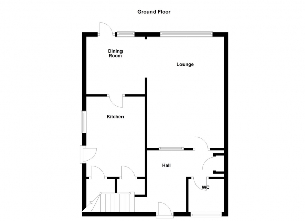 Floor Plan for 3 Bedroom Detached House for Sale in Edelshain Grove, Wakefield, WF2, 6HG -  &pound339,950