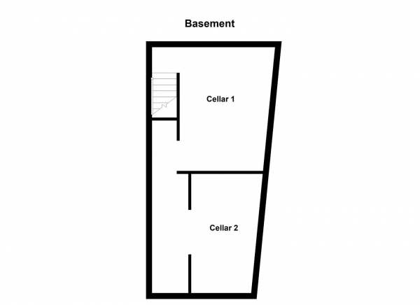 Floor Plan for 2 Bedroom End of Terrace House for Sale in Jessop Street, Wakefield, WF2, 7RP -  &pound175,000