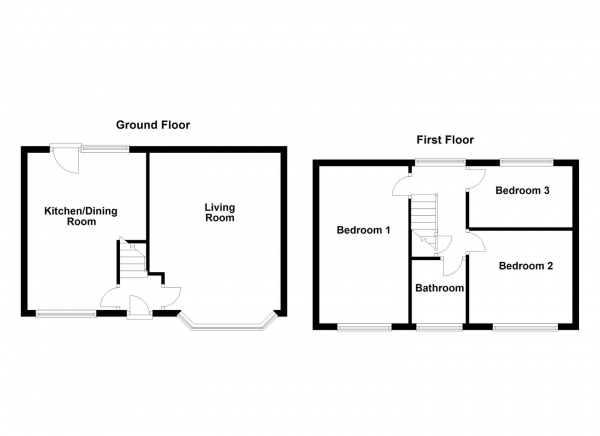 Floor Plan Image for 3 Bedroom Detached House for Sale in Valley Drive, Wrenthorpe, Wakefield