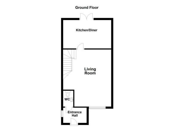 Floor Plan for 3 Bedroom Property for Sale in Haywood Drive, Wakefield, WF1, 4GJ -  &pound250,000