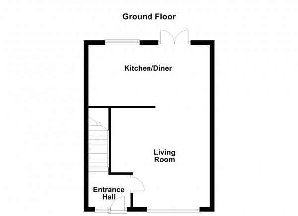 Floor Plan Image for 2 Bedroom Semi-Detached House for Sale in Valley Drive, Wrenthorpe, Wakefield