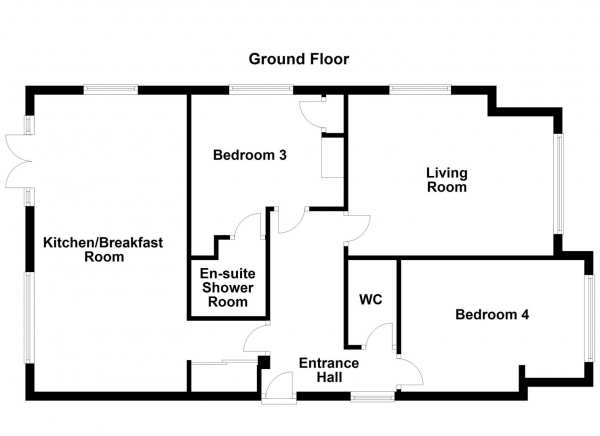 Floor Plan Image for 4 Bedroom Detached House for Sale in Elmwood Close, Walton, Wakefield