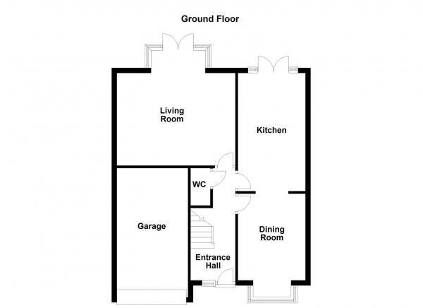 Floor Plan Image for 4 Bedroom Detached House for Sale in Riverdale Avenue, Stanley