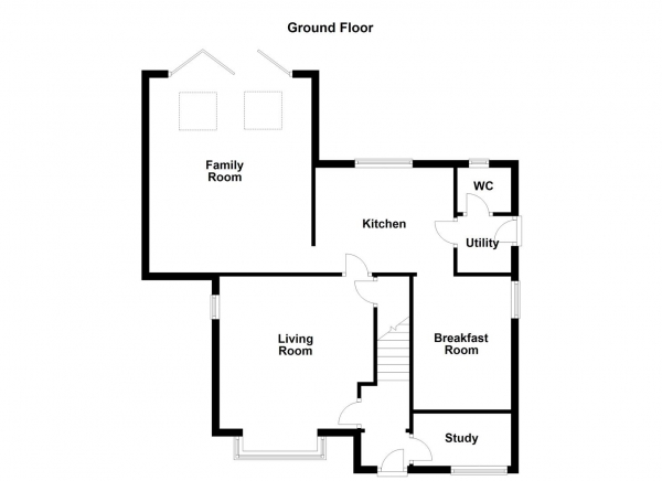 Floor Plan Image for 4 Bedroom Detached House for Sale in Millcroft, Lofthouse, Wakefield