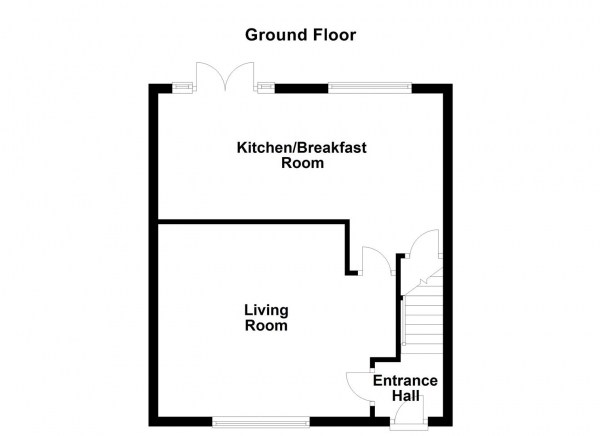 Floor Plan for 3 Bedroom Semi-Detached House for Sale in Handsworth Road, Wakefield, WF2, 7PG -  &pound240,000