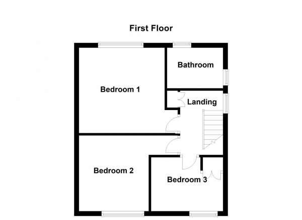 Floor Plan Image for 3 Bedroom Semi-Detached House for Sale in Handsworth Road, Wakefield