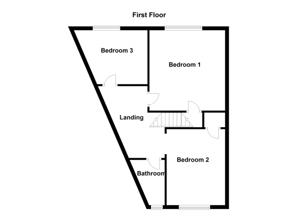 Floor Plan Image for 3 Bedroom End of Terrace House for Sale in Wauchope Street, Wakefield