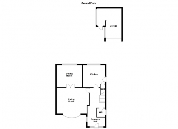 Floor Plan Image for 3 Bedroom Detached House for Sale in Lime Crescent, Sandal, Wakefield