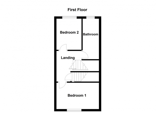 Floor Plan Image for 3 Bedroom Terraced House for Sale in Lime Pit Lane, Stanley