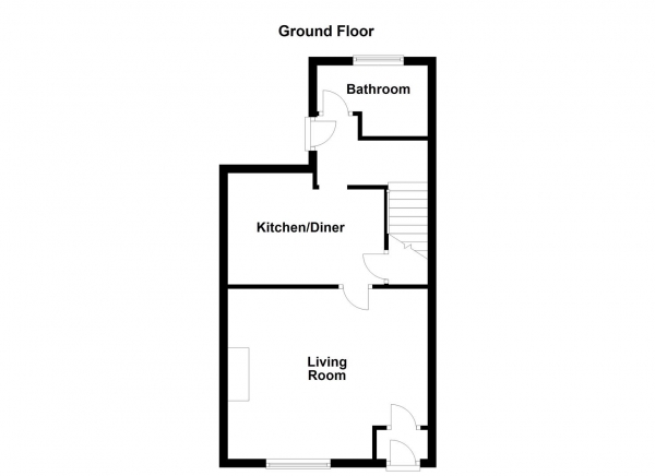 Floor Plan Image for 3 Bedroom Property for Sale in Doncaster Road, Crofton, Wakefield