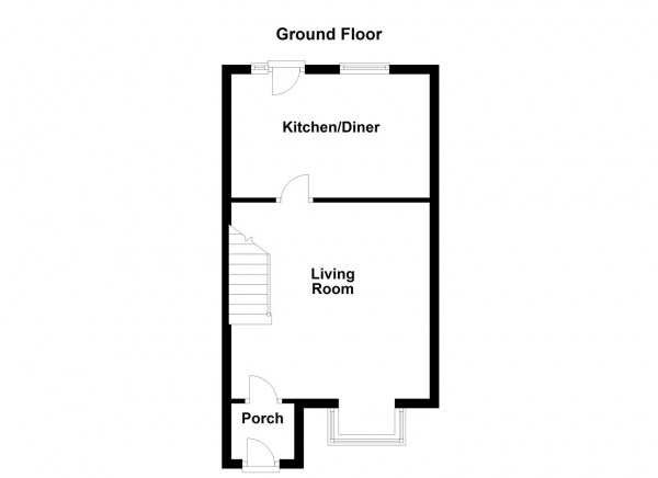 Floor Plan Image for 2 Bedroom Semi-Detached House for Sale in Fernleigh Court, Wakefield