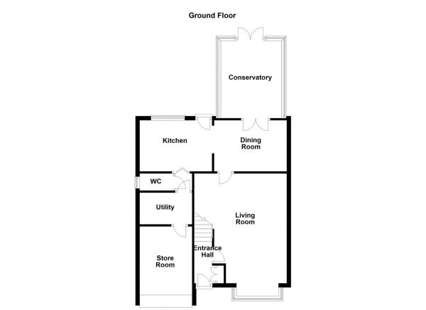 Floor Plan Image for 4 Bedroom Detached House for Sale in Heather Court, Outwood