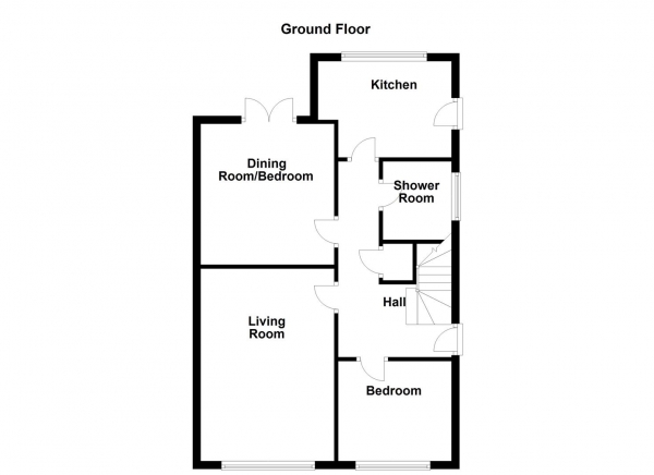 Floor Plan Image for 3 Bedroom Semi-Detached Bungalow for Sale in Batley Road, Tingley, Wakefield