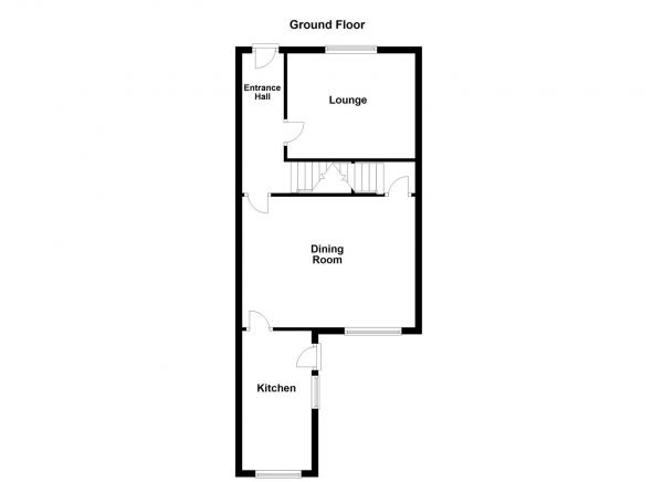 Floor Plan Image for 3 Bedroom Terraced House for Sale in Benjamin Street, Wakefield