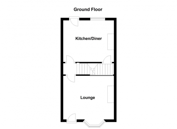 Floor Plan Image for 2 Bedroom Semi-Detached House for Sale in Church Lane, Wakefield