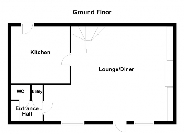 Floor Plan Image for 3 Bedroom Cottage for Sale in Brockswood Court, Walton, Wakefield