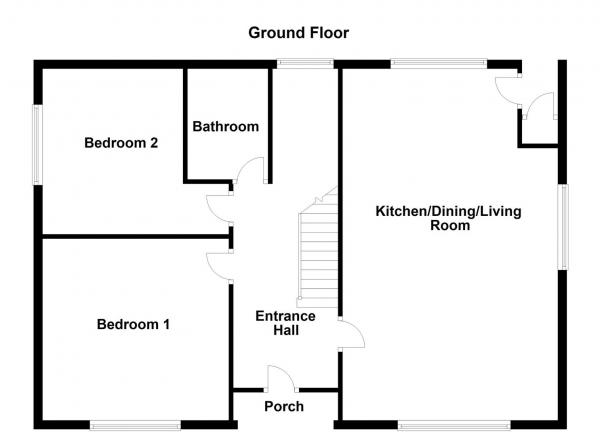 Floor Plan Image for 4 Bedroom Detached Bungalow for Sale in Pinderfields Road, Wakefield