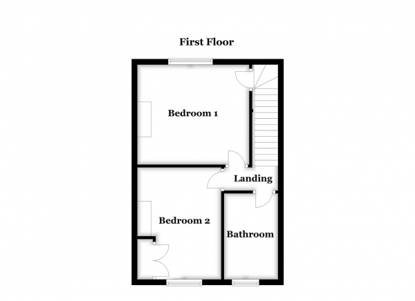 Floor Plan Image for 2 Bedroom Terraced House for Sale in Binks Street, Wakefield