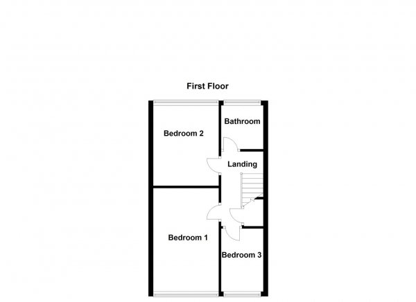 Floor Plan Image for 3 Bedroom Town House for Sale in Newland Court, Wakefield