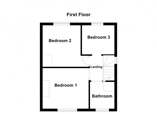 Floor Plan Image for 3 Bedroom Semi-Detached House for Sale in Victoria Avenue, Wakefield