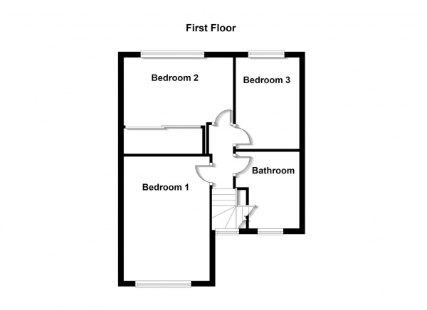 Floor Plan Image for 3 Bedroom Semi-Detached House for Sale in Mount Crescent, Wakefield