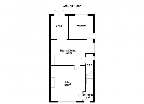 Floor Plan Image for 3 Bedroom Semi-Detached House for Sale in Margaret Street, Outwood, Wakefield