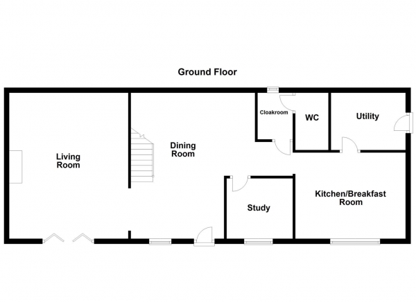 Floor Plan Image for 4 Bedroom Detached House for Sale in Haveroid Lane, Crigglestone